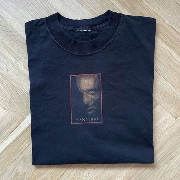 01 Og License Vintage Horror Hannibal Promo Movie Tee Rare - Picture 1 of 1